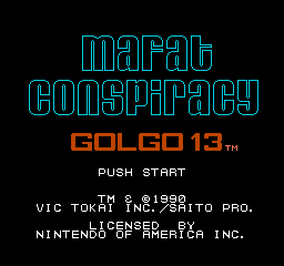 The Mafat Conspiracy screenshot 3 for NES